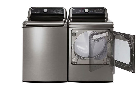 LG Washer Dryer Set Grey