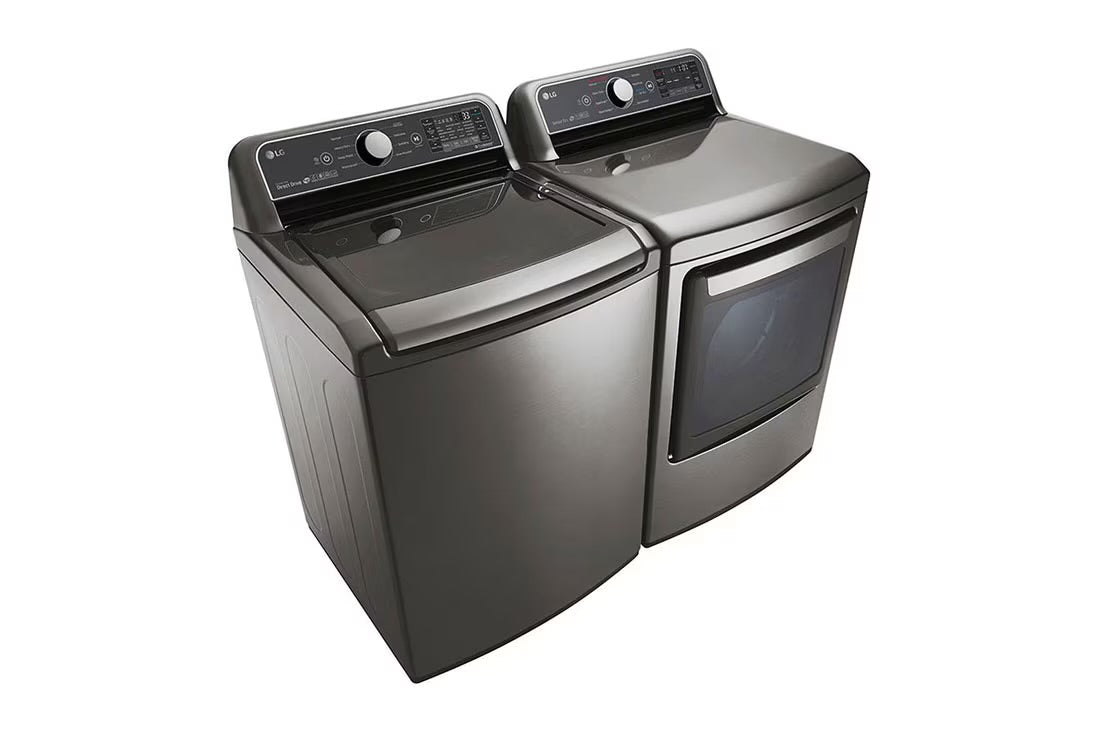 LG Washer Dryer Set Grey