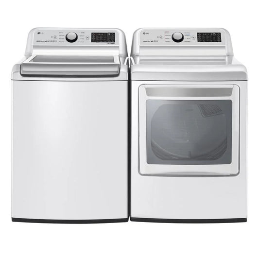 LG Washer Dryer Set White